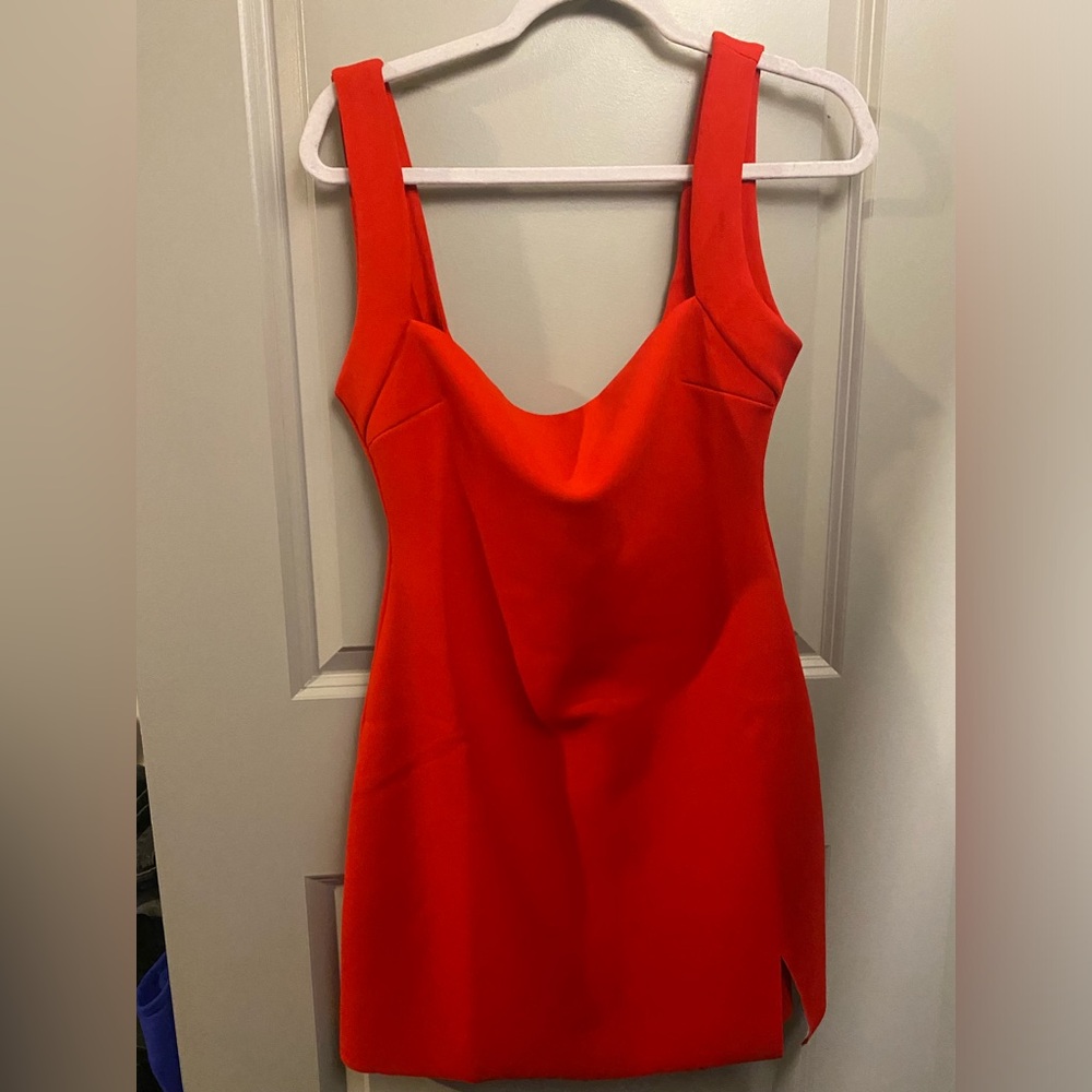 Bright Red Cocktail Dress from Princess Polly